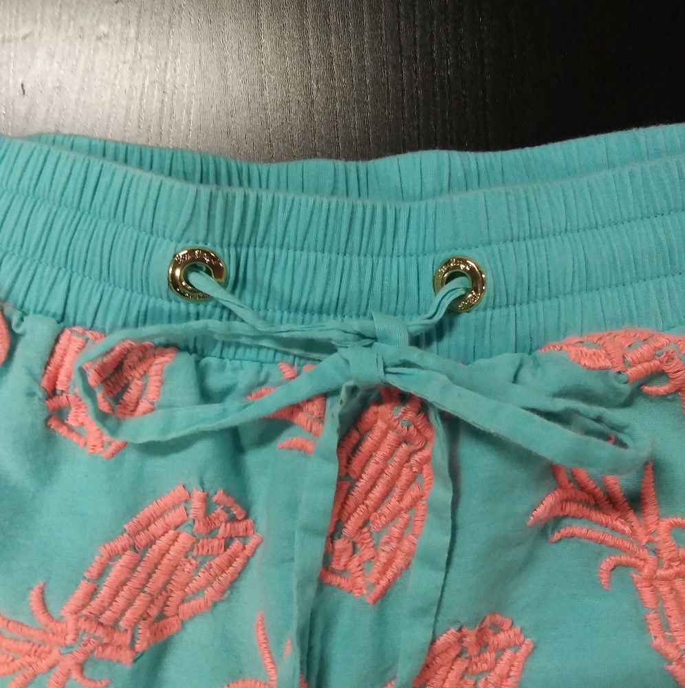 Lilly Pulitzer | Drawstring 'Pineapple' Shorts - image 4